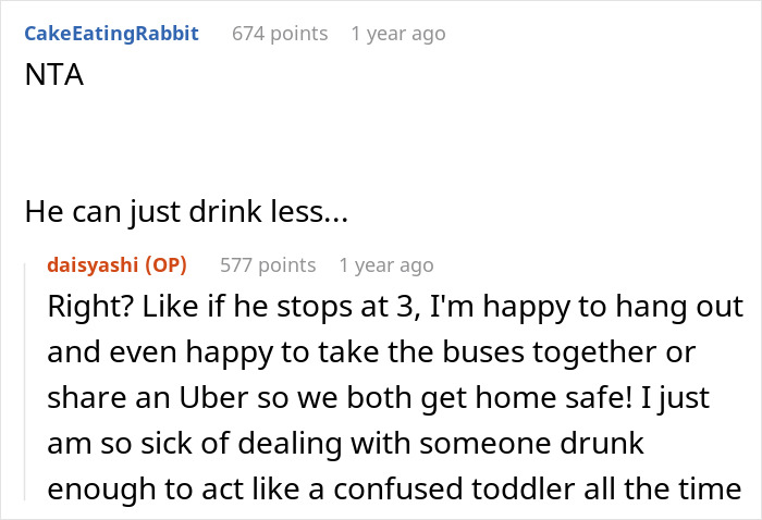 Woman Has Had Enough Of Her BF Repeatedly Drinking Too Much, She Leaves Him To Handle It Alone Woman Has Had Enough Of Her BF Repeatedly Drinking Too Much, She Leaves Him To Handle It Alone