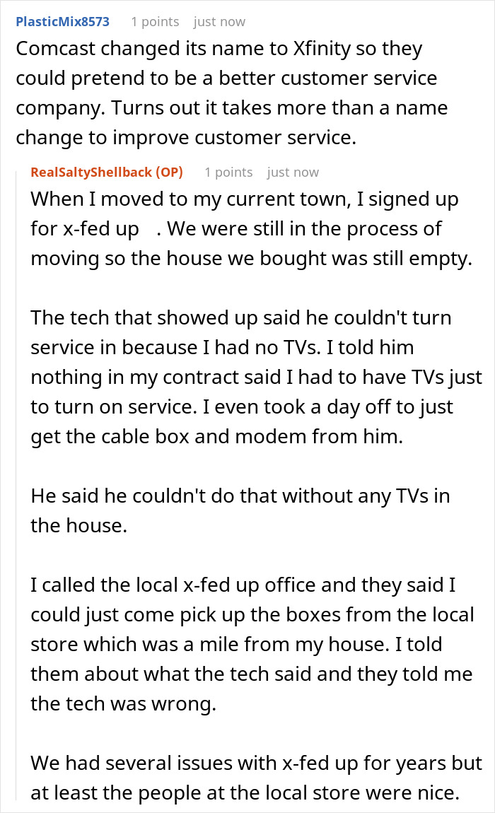 Person Maliciously Complies With Company Claiming They Don’t Have Cable Person Maliciously Complies With Company Claiming They Don’t Have Cable