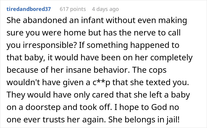 Neglectful Mom Drops Off Baby Without Making Sure Anyone's Home, Baby Ends Up Spending Night Alone Neglectful Mom Drops Off Baby Without Making Sure Anyone's Home, Baby Ends Up Spending Night Alone