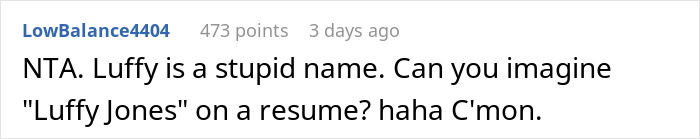 Woman Supports BIL When He Worries That Kid Will Be Bullied Due To Wife&rsquo;s Chosen Name