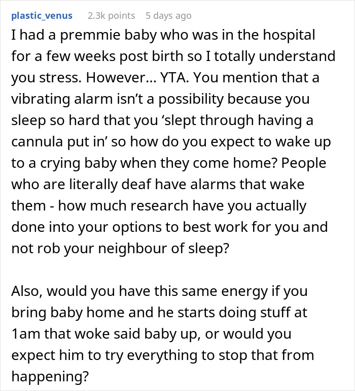 Mom Expects Compassion From A Neighbor Who Can&rsquo;t Sleep Because Of Her, Internet Is Divided