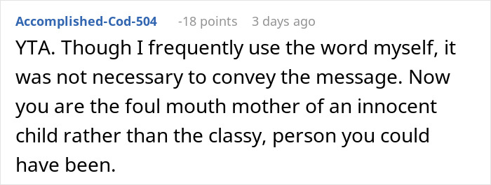 Woman Has The Audacity To Complain About Another Kid's Lunch To Her Mom, Gets Shut Down