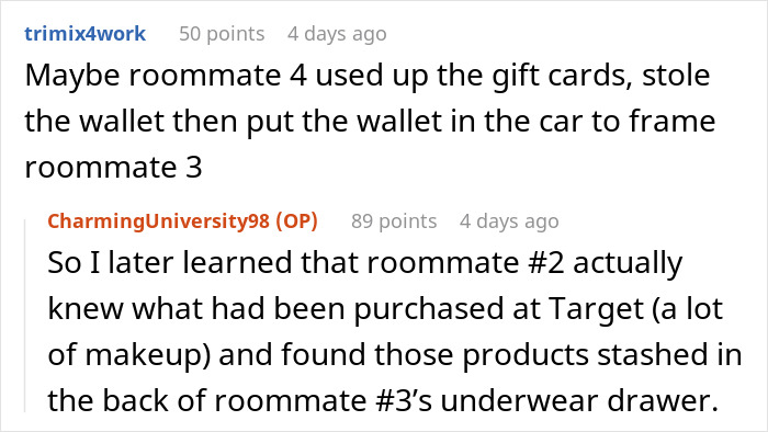 Woman Has Meltdown Over A Lost Wallet, Roommate Finds Out Why And Pulls Petty Revenge