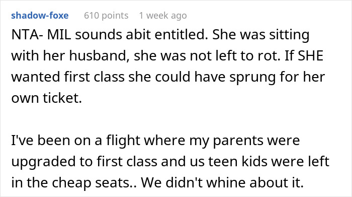 Guy&rsquo;s Sweet Surprise For His GF Turns Sour After MIL Gets Mad For Being Excluded From 1st Class