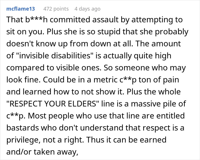 &ldquo;Respect Your Elders&rdquo;: Karen Sits On Top Of Healthy-Looking Woman, Causes Her To Scream In Pain