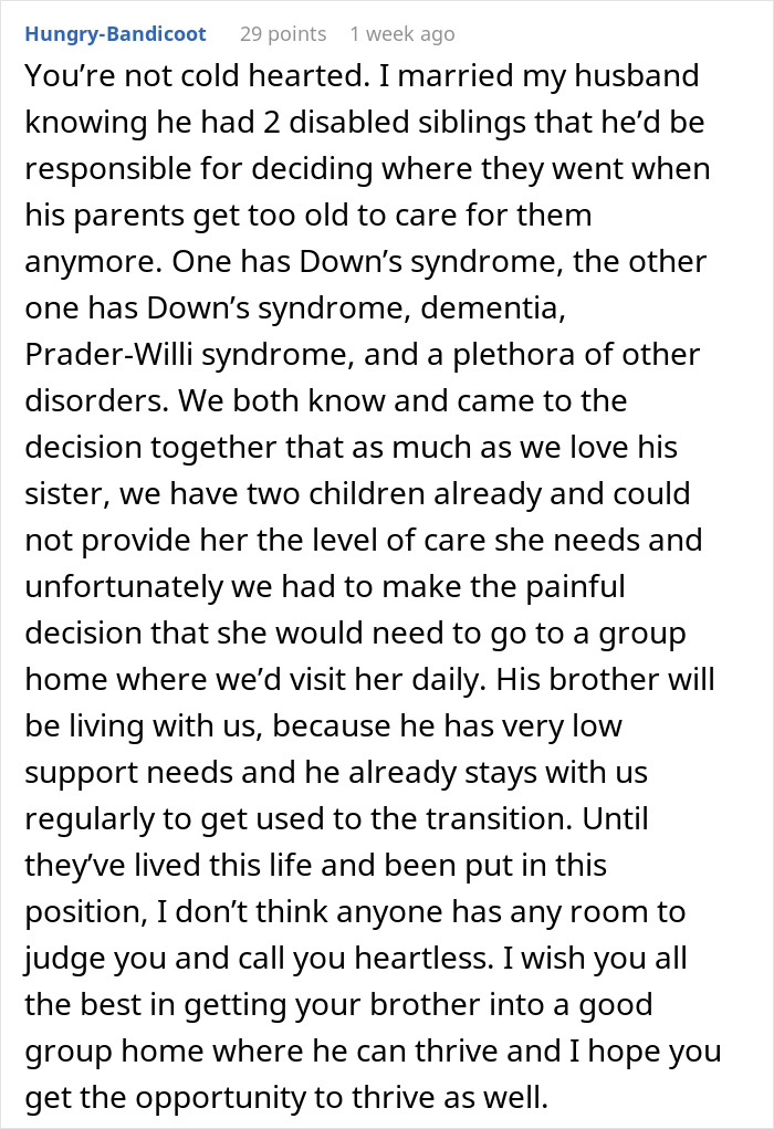  &ldquo;I Can&rsquo;t Wait To Abandon My Disabled Brother&rdquo;: The Internet Showers Man With Support