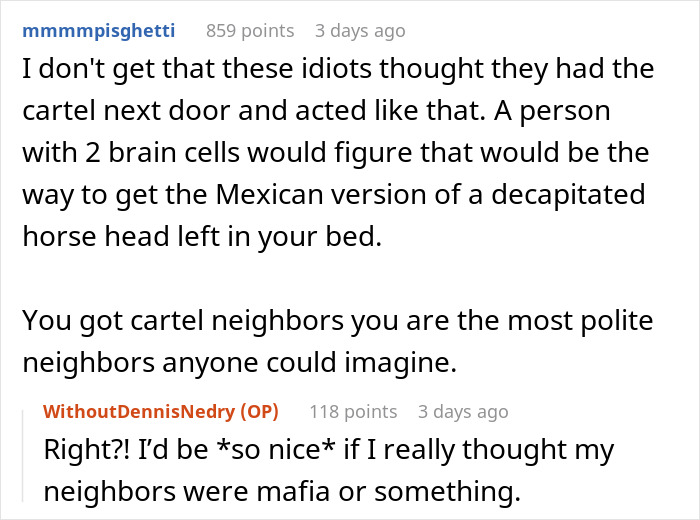 Couple Assumes New Neighbors Are Mexican, Makes Their Lives Hell Until The Day They Lose Patience