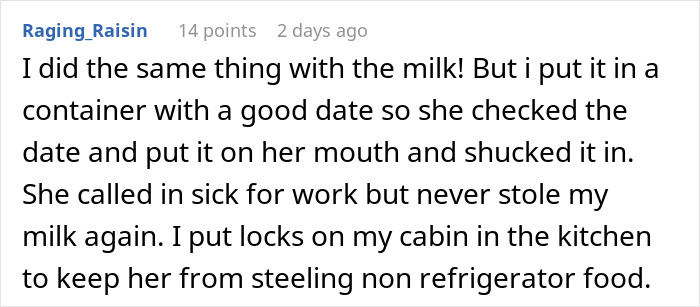 Guy Refuses To Stop Stealing Roommate's Food, Loses It When They Start 'Experimenting' With It Guy Refuses To Stop Stealing Roommate's Food, Loses It When They Start 'Experimenting' With It