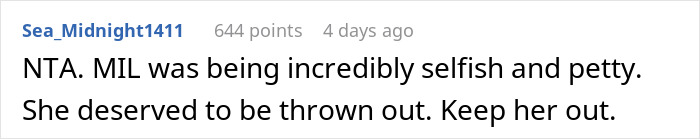 Woman Asks If She&rsquo;s Wrong For Saying Her MIL Is Dead To Her After She Ruined Plans Made Pre-Labor
