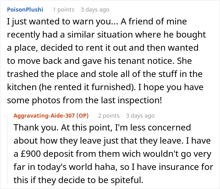 Woman Called Selfish For Wanting To Come Back To Her Own House After Renting It For 14 Years