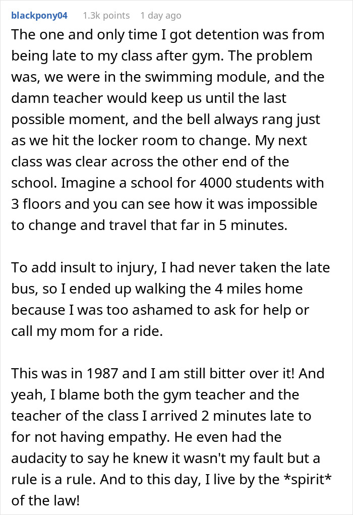 Student Mad Over 5 Days Of Detention After Their School Bus Is Late And They &ldquo;Fail&rdquo; To Report It