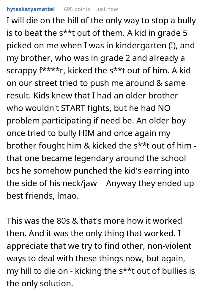 Mom Handles Her Daughter’s Bully Like A Mob Boss By ‘Hiring’ A Couple Of Kids To Beat Him Up Mom Handles Her Daughter’s Bully Like A Mob Boss By ‘Hiring’ A Couple Of Kids To Beat Him Up