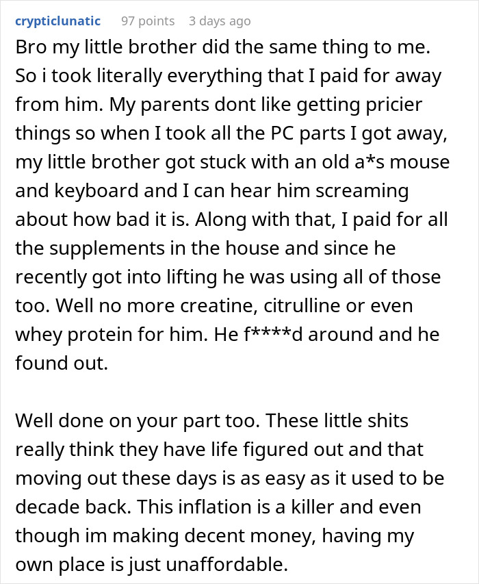 &ldquo;Be A Man And Move Out&rdquo;: Guy Has Enough Of His Mean Little Sister, Gets Revenge
