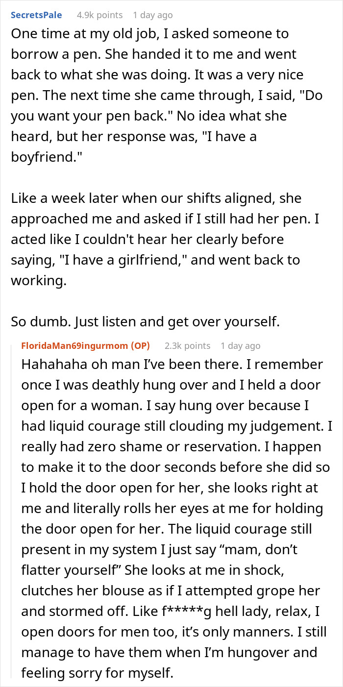 &ldquo;Girl Assumed I Was Hitting On Her [So I] Gave Her The Same Response She Gave Me&rdquo;