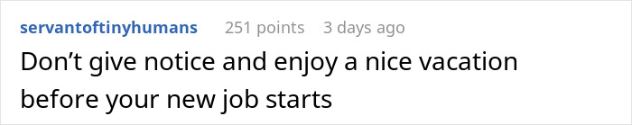 Employee Is Told To Reschedule Her Surgery Because Another Worker Will Be On Vacation That Day Employee Is Told To Reschedule Her Surgery Because Another Worker Will Be On Vacation That Day