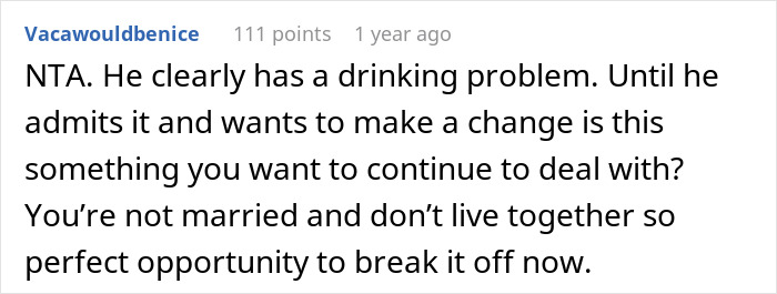 Woman Has Had Enough Of Her BF Repeatedly Drinking Too Much, She Leaves Him To Handle It Alone Woman Has Had Enough Of Her BF Repeatedly Drinking Too Much, She Leaves Him To Handle It Alone