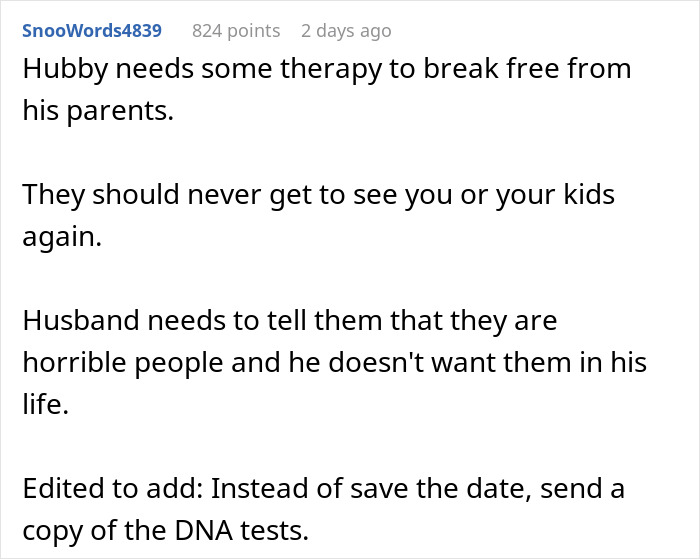 In-Laws Do DNA Tests To Make Sure Their Grandkids Are Really Theirs, The Kids' Mom Is Crushed