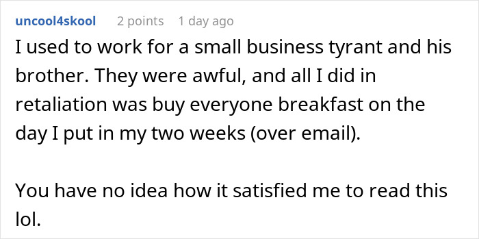 “He Loved To Micromanage”: Worker Teaches Boss A Lesson After Latest Demand Gets Him Fired “He Loved To Micromanage”: Worker Teaches Boss A Lesson After Latest Demand Gets Him Fired
