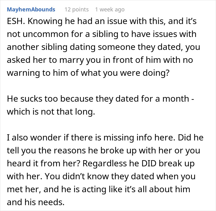 Woman Stunned Into Silence After Fianc&eacute;&rsquo;s Brother Drops Down On One Knee And Proposes To Her