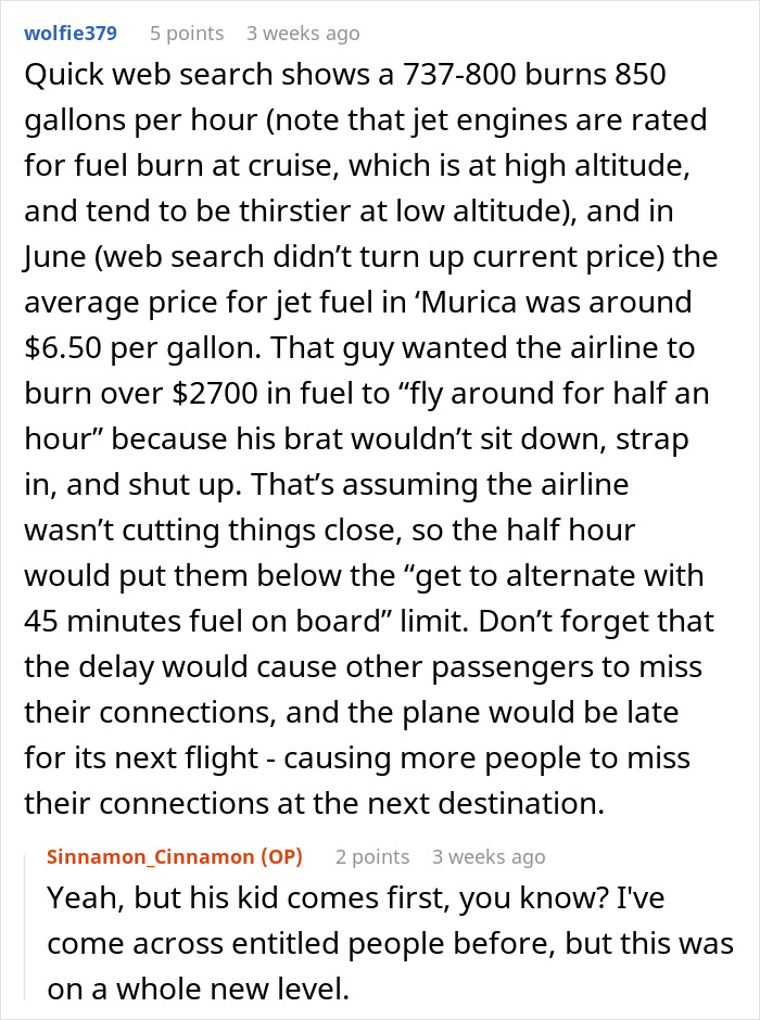 Dad Thinks Plane Should Delay Landing Because Of His Fussy Toddler, Gets Shut Down Dad Thinks Plane Should Delay Landing Because Of His Fussy Toddler, Gets Shut Down