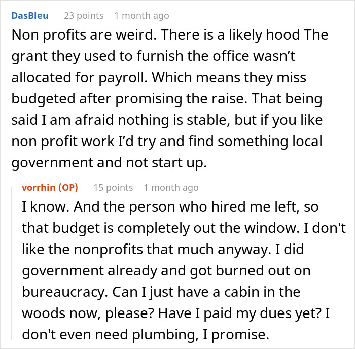 Nonprofit Makes a Mistake By Offering This Employee A 9% Pay Cut While Others Enjoy Their 3% Raises