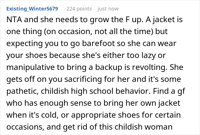 Man Cuts A Date Short After Realizing His GF Kept &ldquo;Forgetting&rdquo; Her Jacket On Purpose