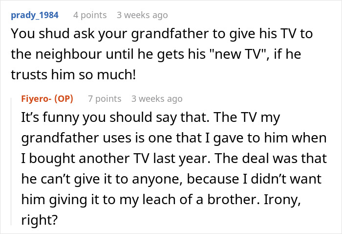 Guy Thinks He's Entitled To Neighbor's TV, Regrets It