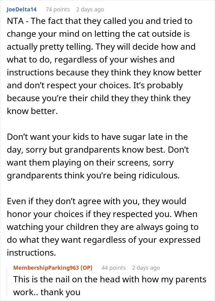 &ldquo;Oh Stop&hellip; It&rsquo;s Just A Cat&rdquo;: Woman Bans Parents From Grandkids Following Tragic Pet Incident