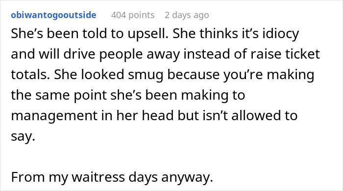 Server Keeps Repeating “It’s Very Hydrating” When Customer Asks For Tap Water Server Keeps Repeating “It’s Very Hydrating” When Customer Asks For Tap Water