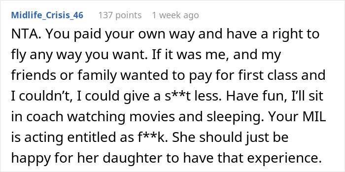 Guy&rsquo;s Sweet Surprise For His GF Turns Sour After MIL Gets Mad For Being Excluded From 1st Class