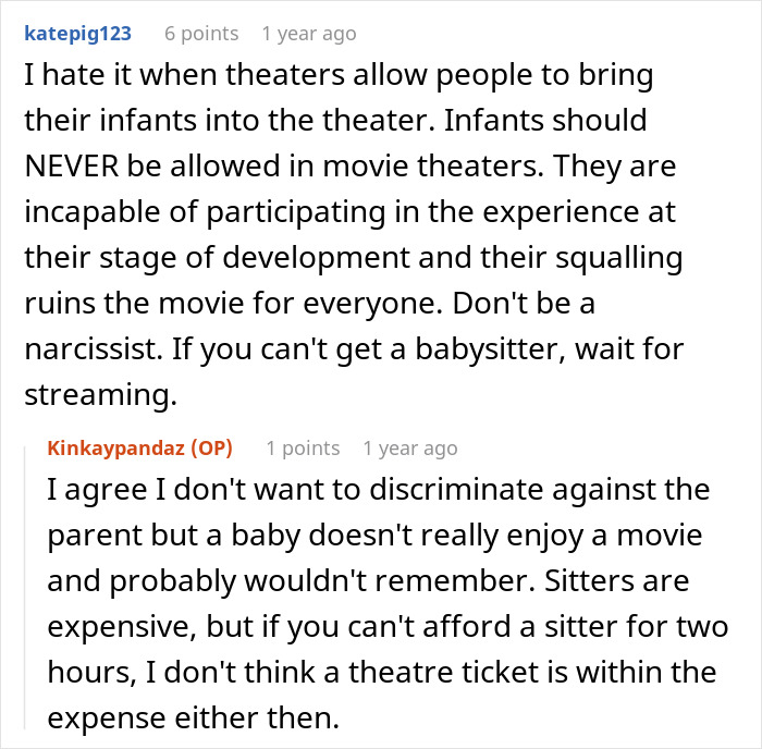 Baby Keeps Crying At The Movie Theater, Frustrated Guy Loses It And Yells At The Mom