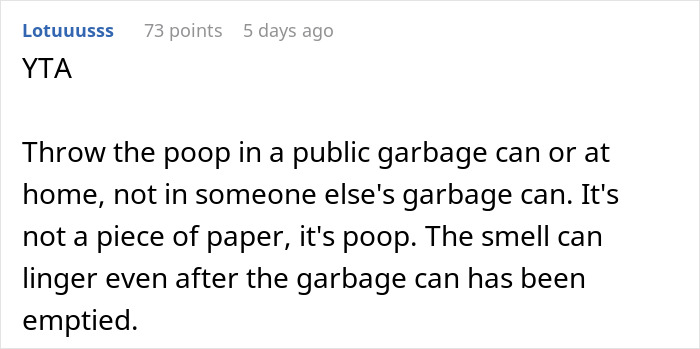 Woman Throws Dog Waste In Her Neighbors&rsquo; Bins And Doesn&rsquo;t See The Problem With It, BF Ends It