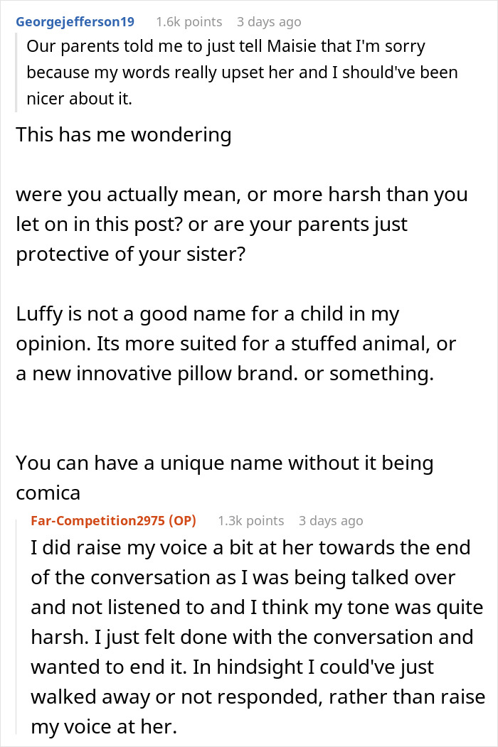 Woman Supports BIL When He Worries That Kid Will Be Bullied Due To Wife&rsquo;s Chosen Name