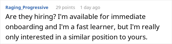 Person Worries About Getting Paid To Do Nothing, The Internet Shoves Some Sense Into Them