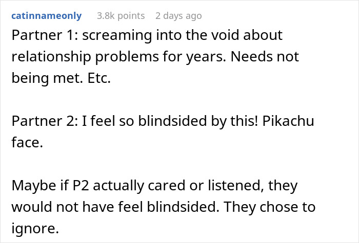 Husband "Blindsides" Wife With An Ultimatum After He Sees She Really Doesn't Care Husband "Blindsides" Wife With An Ultimatum After He Sees She Really Doesn't Care