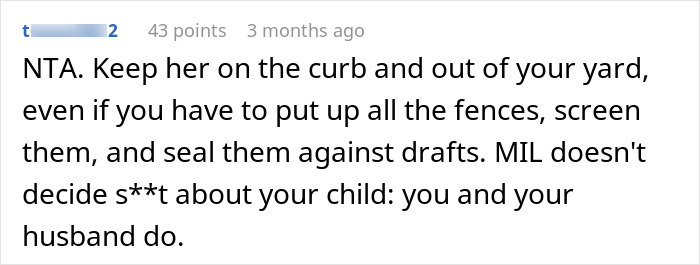 "Get Out": New Mom Kicks Out MIL After She Tries To Change Newborn’s Name, Family Turns On Her "Get Out": New Mom Kicks Out MIL After She Tries To Change Newborn’s Name, Family Turns On Her