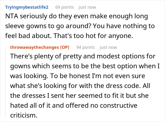 Pregnant Woman Opposes Wedding Dress Code for Her Health, Making Bride-To-Be Furious Pregnant Woman Opposes Wedding Dress Code for Her Health, Making Bride-To-Be Furious