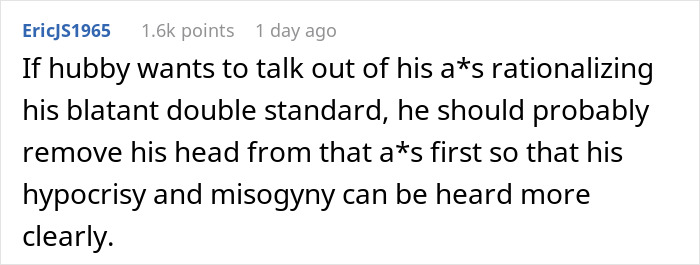 &ldquo;Am I A Jerk For Being Mad Over Double Standards In My Marriage?&rdquo; 