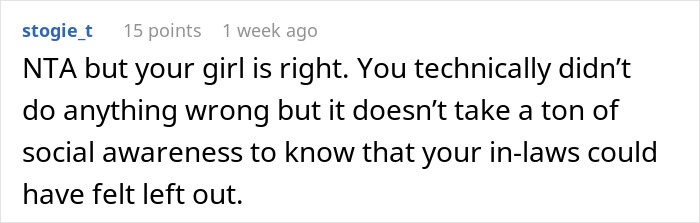 Guy&rsquo;s Sweet Surprise For His GF Turns Sour After MIL Gets Mad For Being Excluded From 1st Class