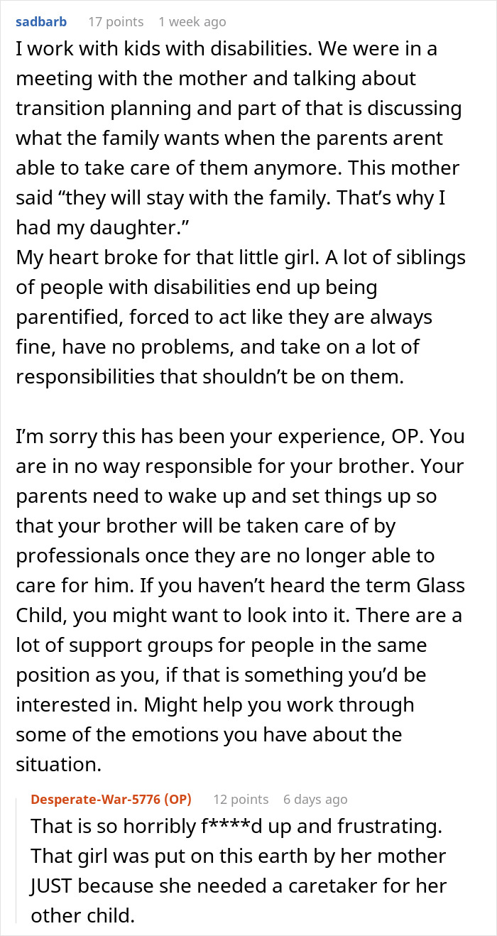  &ldquo;I Can&rsquo;t Wait To Abandon My Disabled Brother&rdquo;: The Internet Showers Man With Support