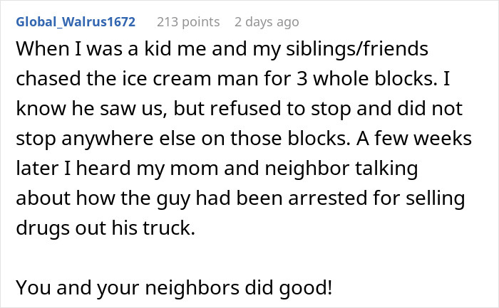 “Kiddo Returned A Little... Sad”: Ice Cream Man Scams Kid, Mom Gets Involved To Deliver Karma Cake “Kiddo Returned A Little... Sad”: Ice Cream Man Scams Kid, Mom Gets Involved To Deliver Karma Cake