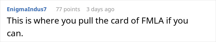Employee Is Told To Reschedule Her Surgery Because Another Worker Will Be On Vacation That Day Employee Is Told To Reschedule Her Surgery Because Another Worker Will Be On Vacation That Day