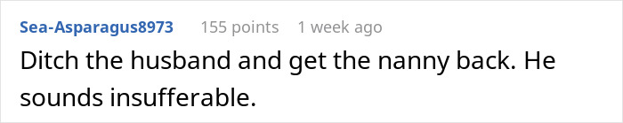 Nanny Quits Job After Husband Sees Her Naked And Doesn't Leave Her Alone