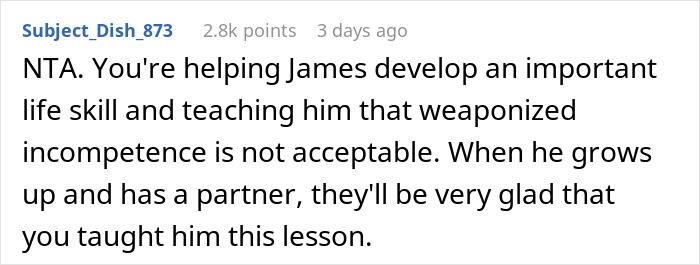 Woman Under Fire By Her Mother For Just Attempting To Teach 15 Y.O. Son Basics Of Cooking