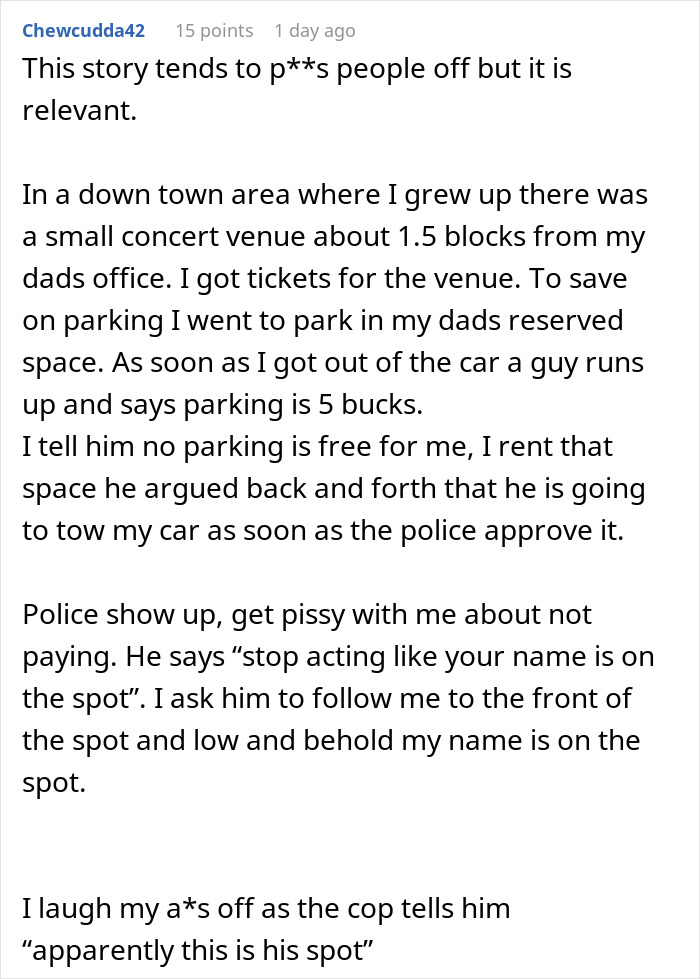Woman Gets Parking Ticket Despite Paying For Spot, Uses The Same Backward Logic To Fight It
