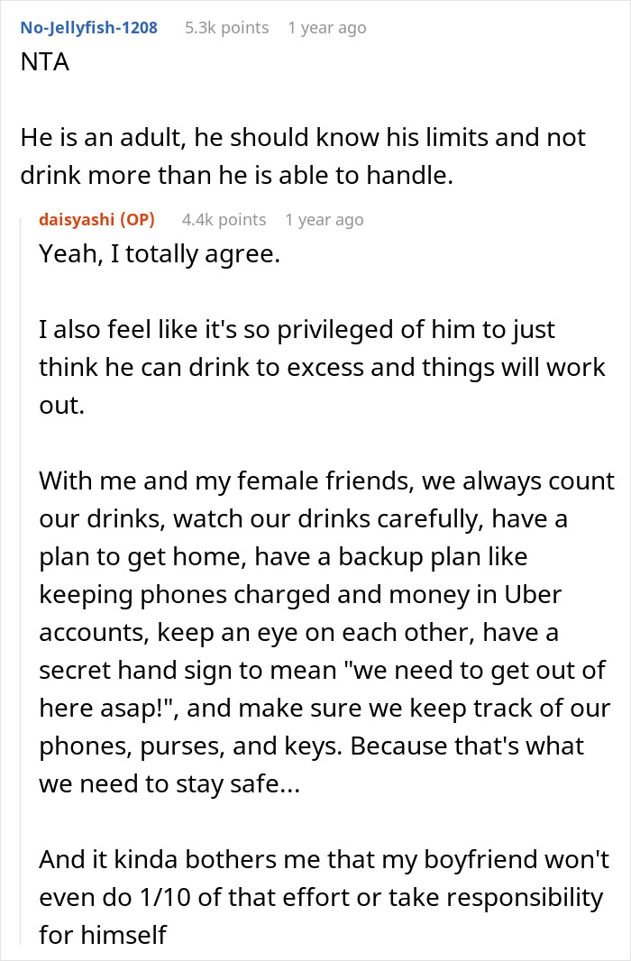 Woman Has Had Enough Of Her BF Repeatedly Drinking Too Much, She Leaves Him To Handle It Alone Woman Has Had Enough Of Her BF Repeatedly Drinking Too Much, She Leaves Him To Handle It Alone