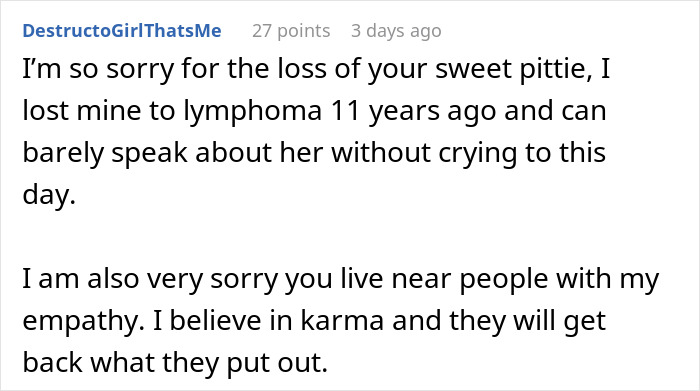 Person Makes Sure Neighbors Never Get To Enjoy Their Yard After They Ruin Dog’s Last Day Outside Person Makes Sure Neighbors Never Get To Enjoy Their Yard After They Ruin Dog’s Last Day Outside