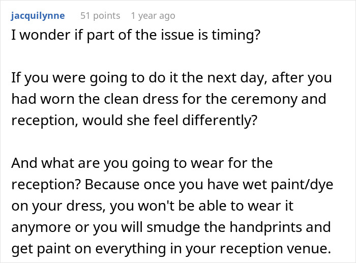 &ldquo;[Am I The Jerk] For &lsquo;Ruining&rsquo; My Wedding Dress?&rdquo;