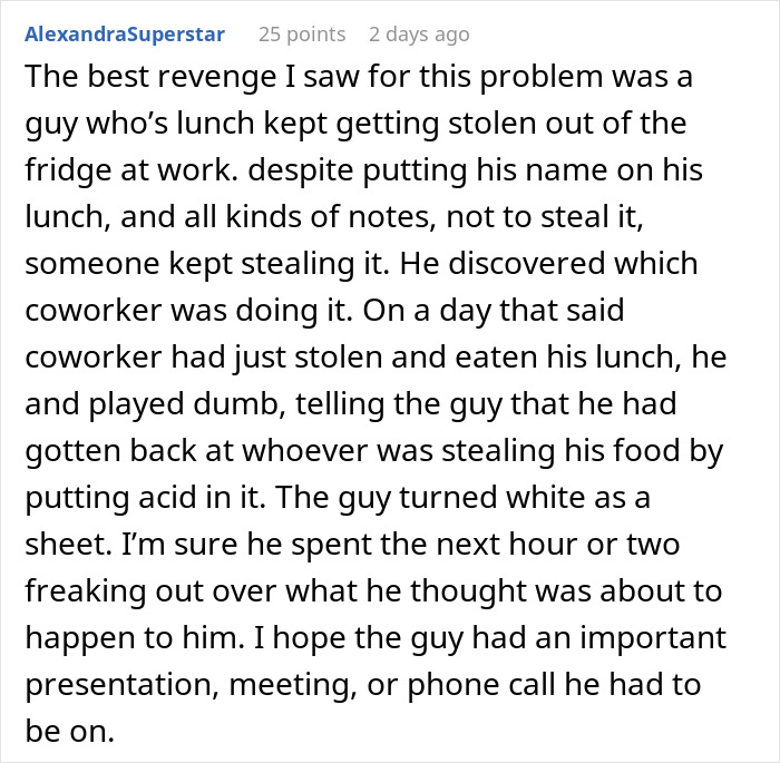 Guy Refuses To Stop Stealing Roommate's Food, Loses It When They Start 'Experimenting' With It Guy Refuses To Stop Stealing Roommate's Food, Loses It When They Start 'Experimenting' With It