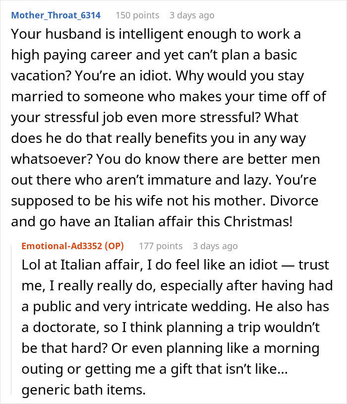 &ldquo;I Just Feel Exhausted&rdquo;: Woman&rsquo;s Mulling Over Canceling Xmas Trip After Zero Help From Family